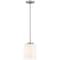 Access Lighting Seville, Pendant, Brushed Steel Finish, Clear Opal Glass 28109-BS/CLOP - alternate 3